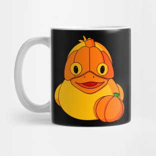 Pumpkin Rubber Duck Mug